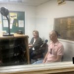 Cheryl Pawelski with Michael Graves at WEVL Memphis